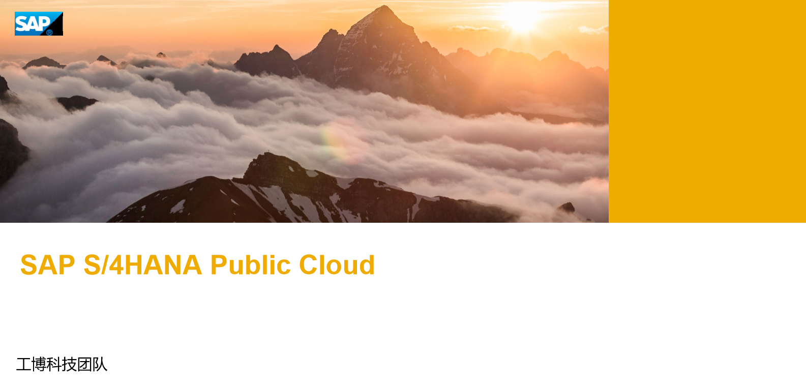 SAP S/4HANA Cloud Public Edition（SAP ERP 公有云） 是一款即裝即用的云ERP軟件，詳詢SAP系統供應商工博科技。